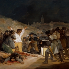 El emblemático cuadro de Francisco de Goya, sobre los fusilamientos del 2 de mayo de 1808